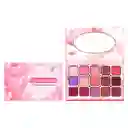 Paleta De Sombras Corazones 15 Tonos #01