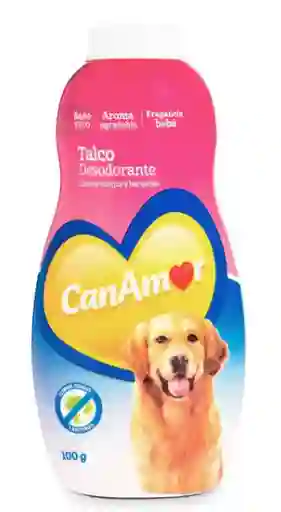 Talco Desodorante Para Perro Antibacterial Canamor 100g