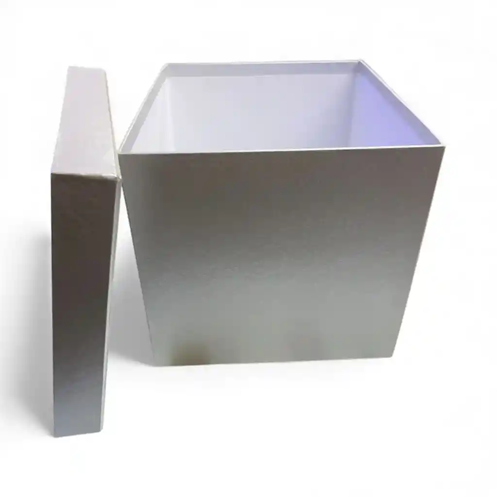 Cajas Cuadradas 21x21 Carton Piedra Tapa Separada