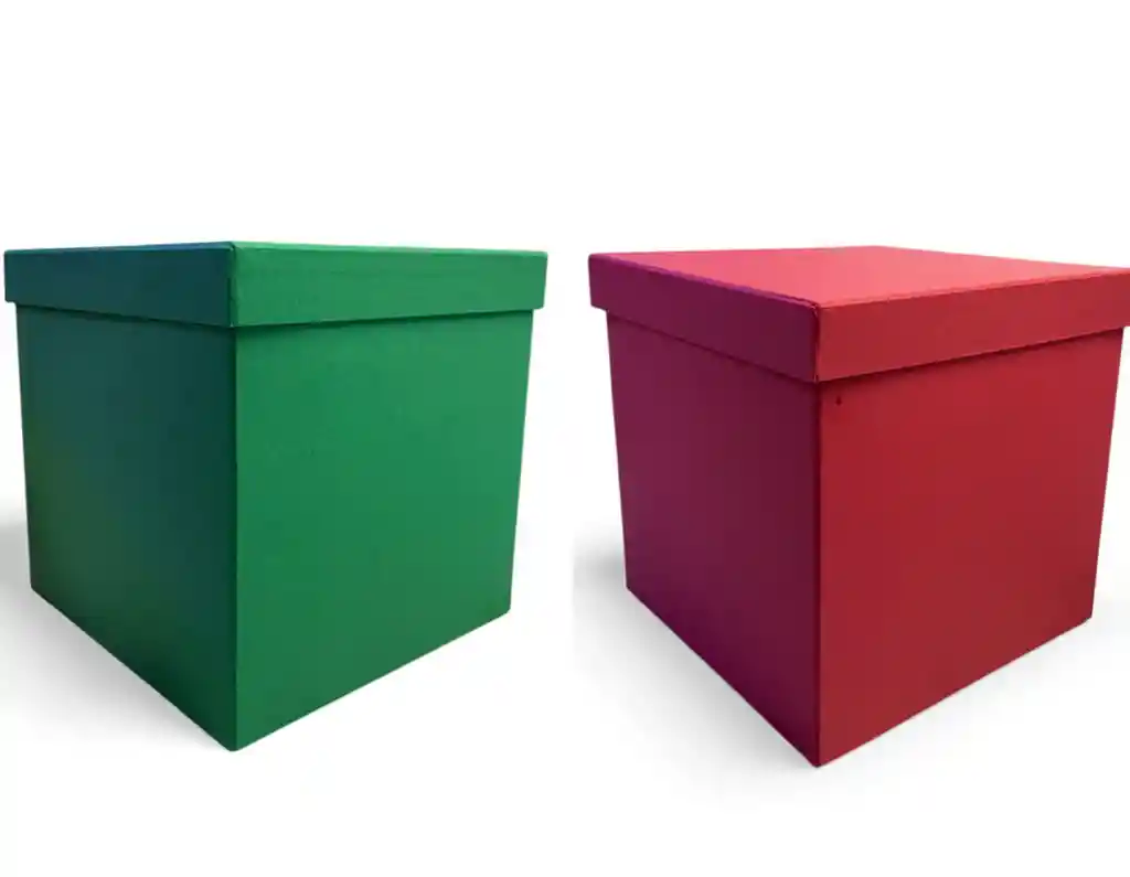 Cajas Cuadradas 21x21 Carton Piedra Tapa Separada