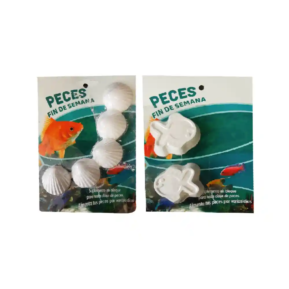 Comida Vacacional 15 Dias Para Peces