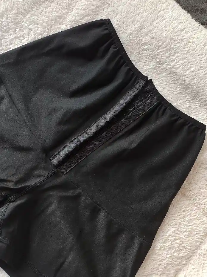 Short Faja Moldeadora Negra Termica Para Sudar Talla Unica Sirve S/m