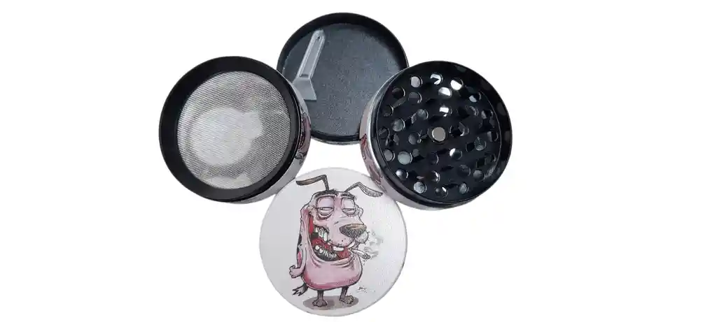 Grinder Trillador Con Diseño De 50mm 4 Piezas