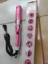 Pinza Rizador Encrespador Ondulador Electrico Para Cabello Pronova Rosado