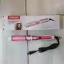 Pinza Rizador Encrespador Ondulador Electrico Para Cabello Pronova Rosado