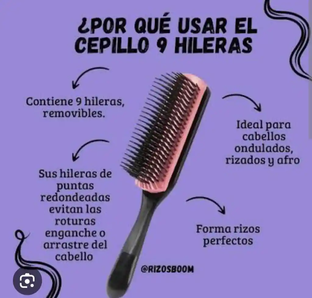 Cepillo Para Rizos