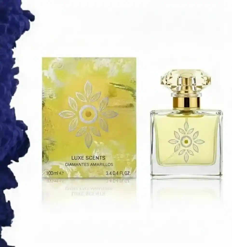 Perfume Fragancia Mujer Diamantes Amarillos Vsge