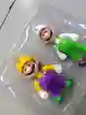 Muñecos Figuras De Mario Bros Y Luigi Super Mario 3d World Mario Traje Morado