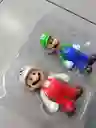 Muñecos Figuras De Mario Bros Y Luigi Super Mario 3d World Mario Traje Rojo