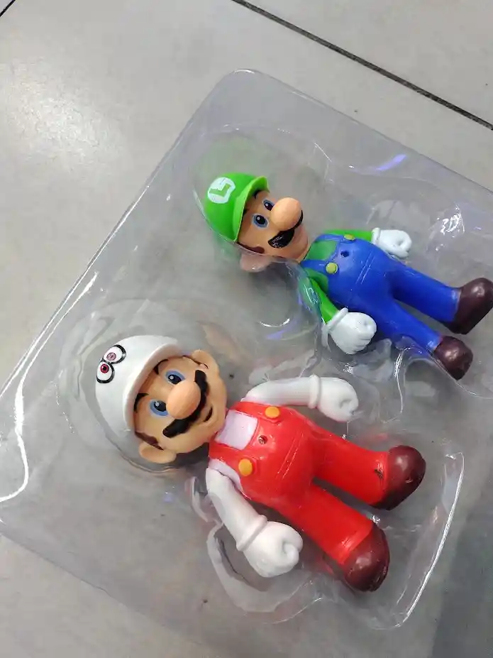 Muñecos Figuras De Mario Bros Y Luigi Super Mario 3d World Mario Traje Rojo