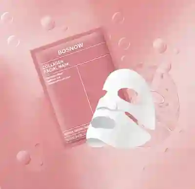 Mascarilla Facial De Colágeno Bosnow