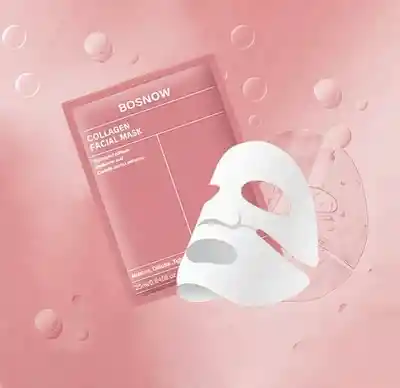 Mascarilla Facial De Colágeno Bosnow