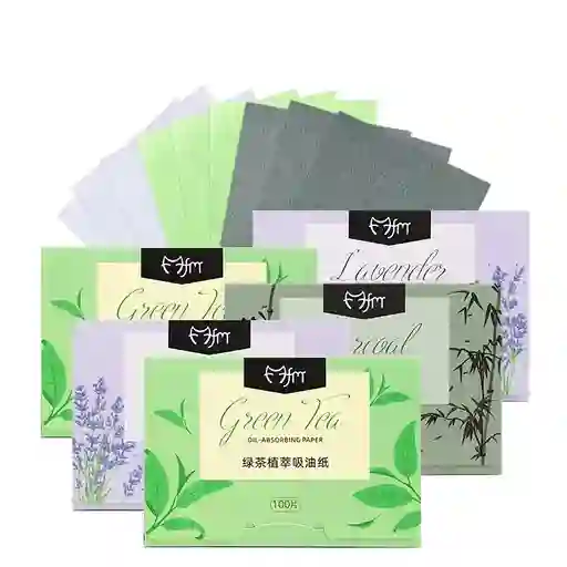 Papel Absorbente De Grasa Facial (variedad De Extractos)