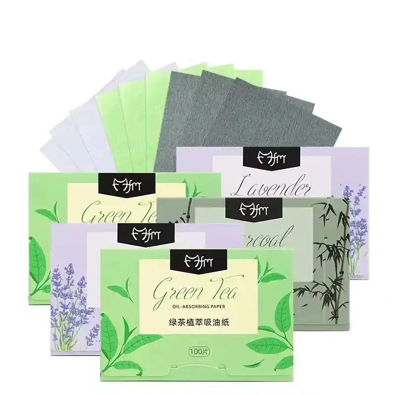 Papel Absorbente De Grasa Facial (variedad De Extractos)