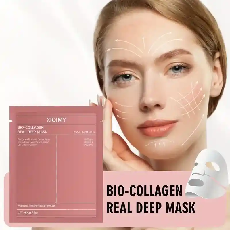 Mascarilla Facial De Bio-colágeno Real Profundo Xioimy