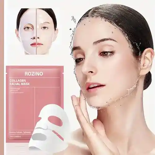 Mascarilla Facial De Colágeno Rozino