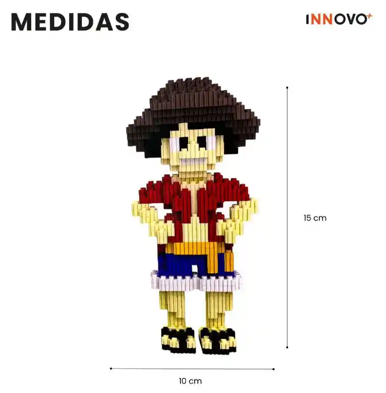 Set De Construcción Genuine Innovo Armable One Piece 1580 Piezas En Caja