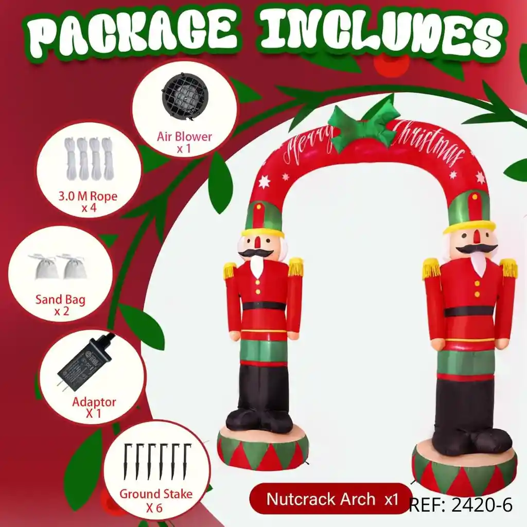 Inflable Cascanueces