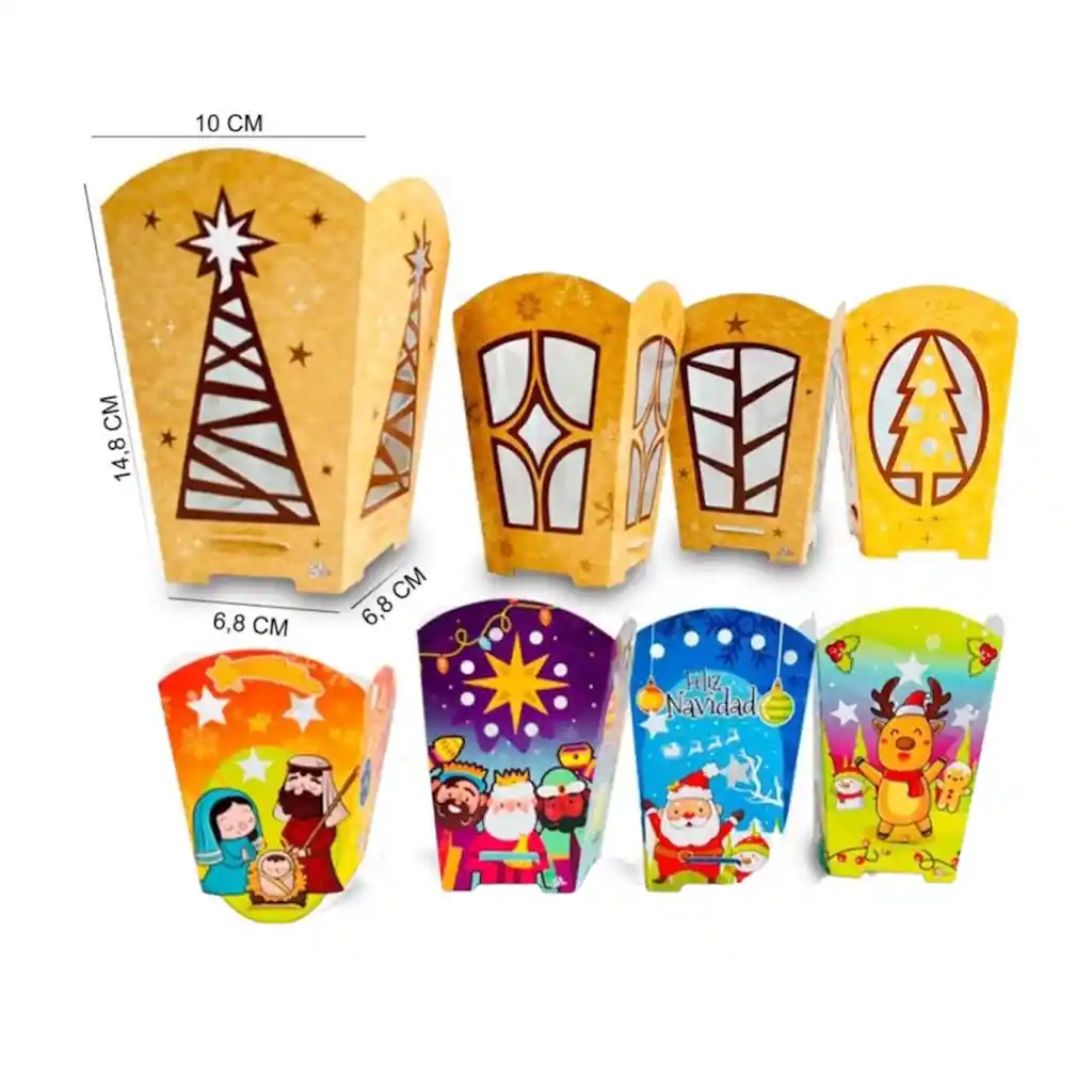 Faroles De Navidad X 6