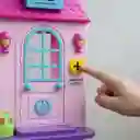 Casa De Juguete Muñecas Con Accesorios Y Luz.