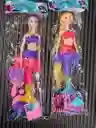 Muñeca Sirena Luz Y Sonido