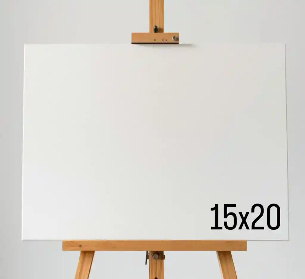 Lienzo Bastidor Profesional Para Pintar 15x20 3cm
