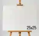 Lienzo Bastidor Profesional Para Pintar 25x25 3cm Botero
