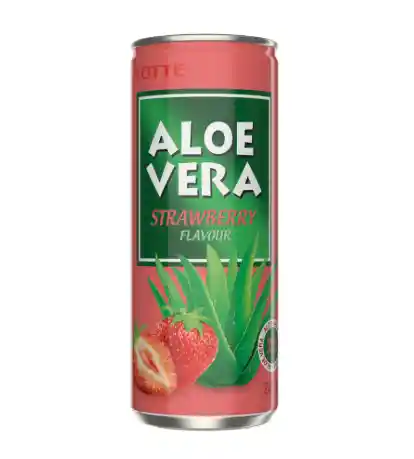 Bebida Con Aloe Sabor A Fresa 240ml