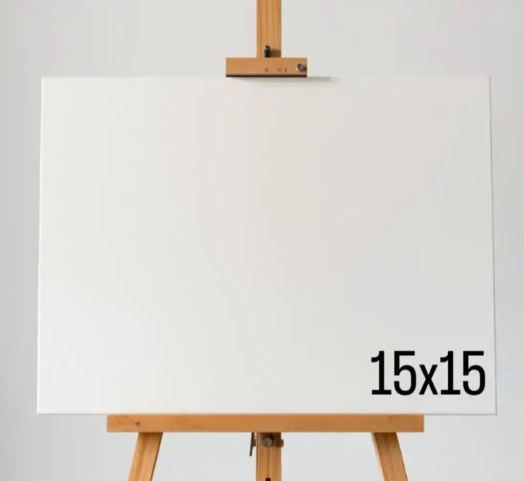 Lienzo Bastidor Profesional Para Pintar 15x20 3cm