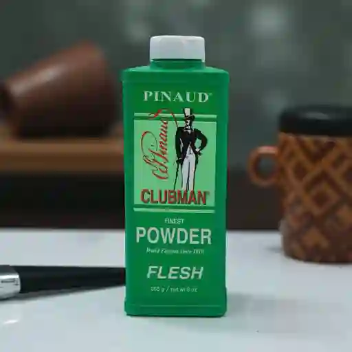 Talco Blanco Clubman Pinaud 255g Ultra Fino Barberia