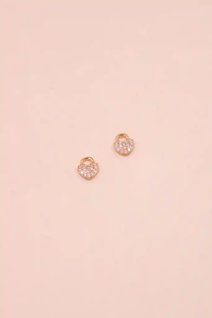 Arete Rodio Corazon Candado