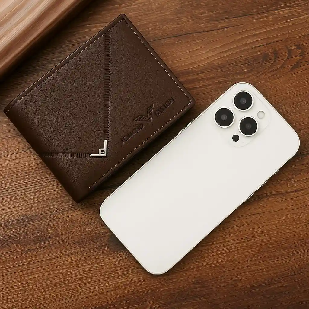 Combo Reloj Hombre Geneva + Billetera Cafe