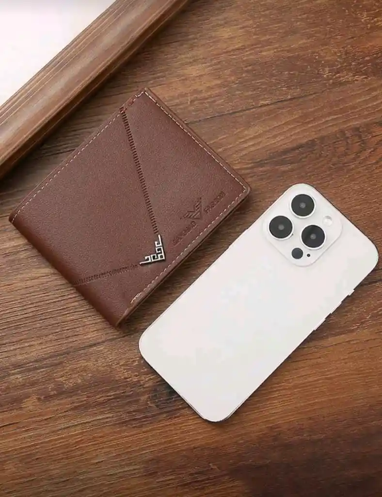 Combo Reloj Geneva + Billetera Marron