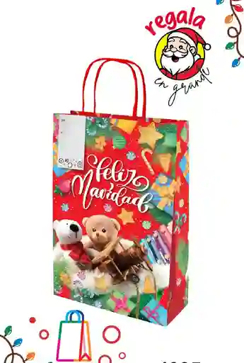 Bolsa Regalo Navidad Mediana Alargada