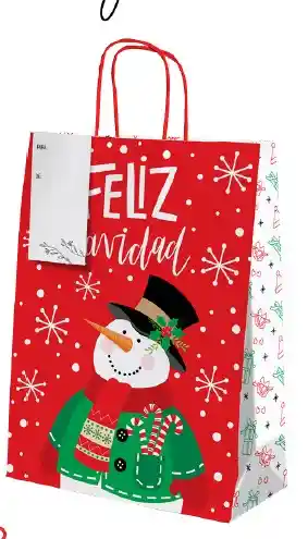 Bolsa Regalo Navidad Mediana