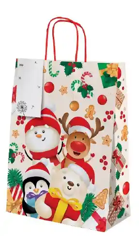 Bolsa Regalo Navidad Mediana