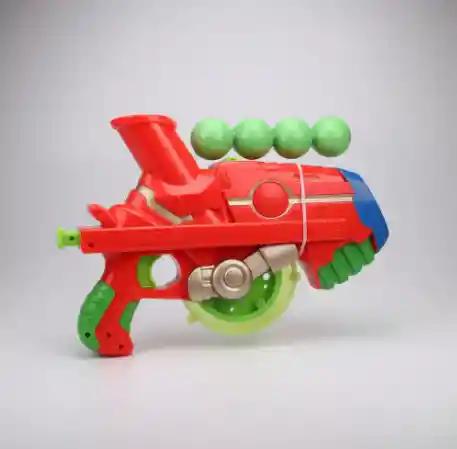 Pistola De Pelotas Con Luz.
