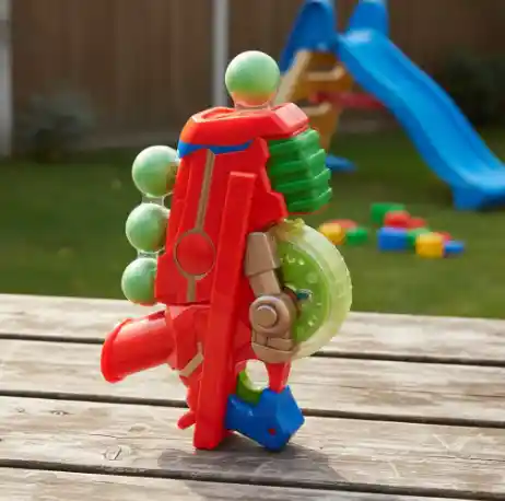 Pistola De Pelotas Con Luz.