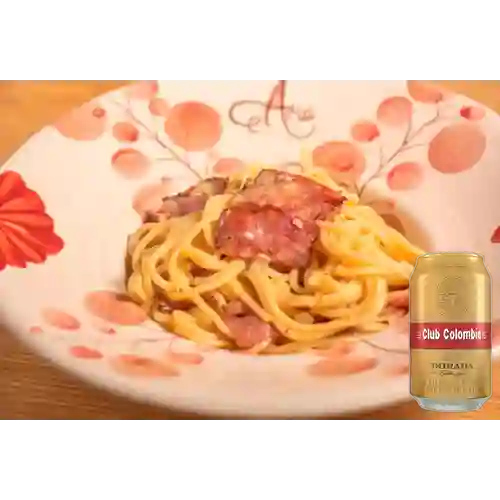 Combo Carbonara + Club col. Dorada Lta 330ml