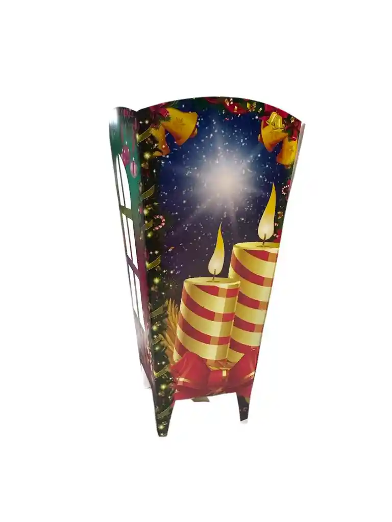 Farol Dia De Velitas Navidad X 10 Unidades