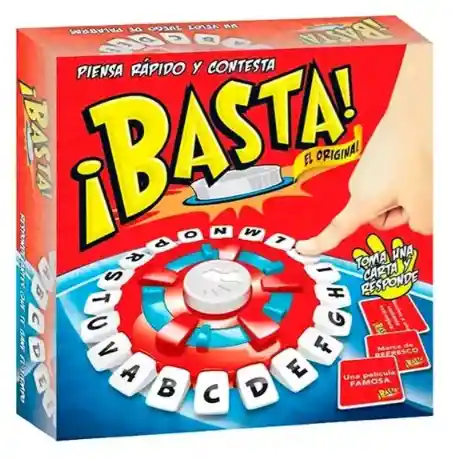 Juego De Mesa Basta Piensa Rapido Pulsacion Letras Familiar