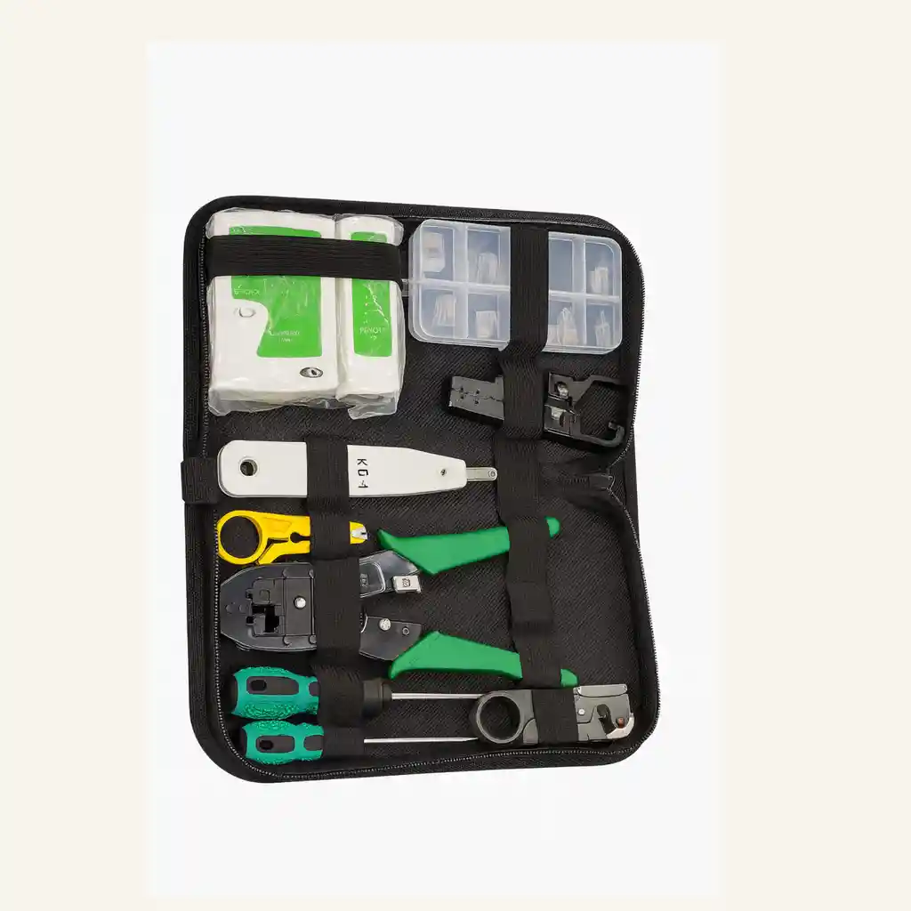 Kit De Herramientas De Red Profesional | Probador Kd-1 Utp