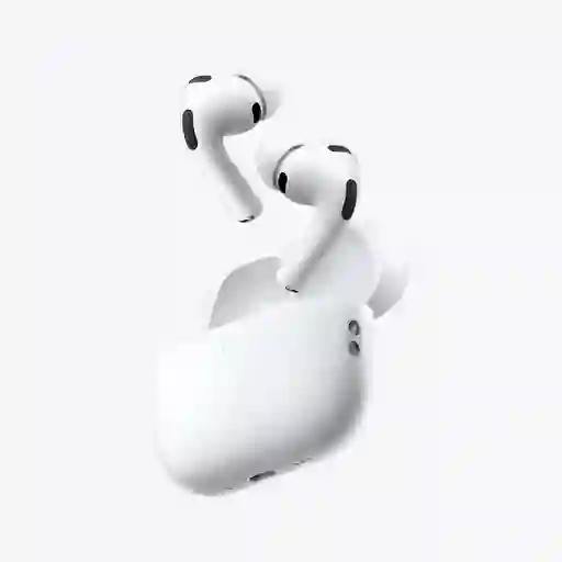 Auriculares Airpods Pro 3 Generación Audífonos Inalámbricos + Cable + Cambio De Gomas