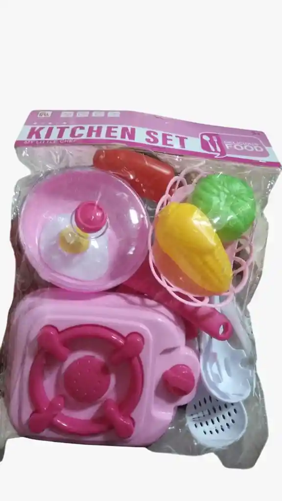 Juegos De Cocinita Figuras Para Niñ@ En Bolsita