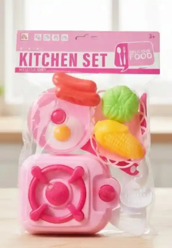 Juegos De Cocinita Figuras Para Niñ@ En Bolsita