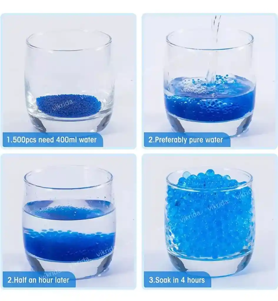 Juguete Pistola Ak.47 Arma Automatica Hidrogel Sencilla