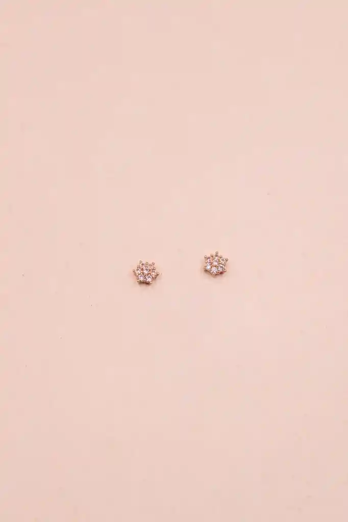 Topo Mini Flor Rodio