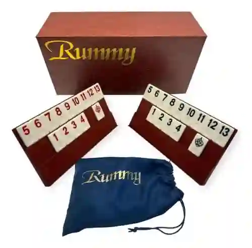 Rummy Rummikub Rummiq Caja De Lujo