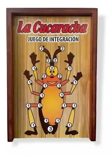 Juego La Cucaracha Juego De Mesa Integración Familiar