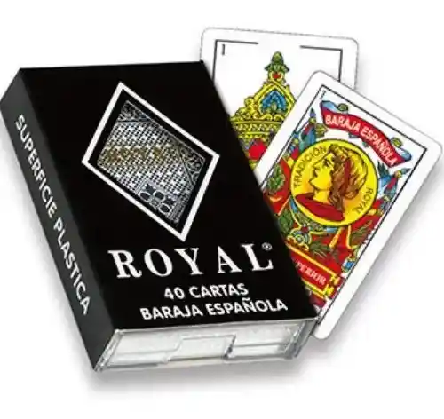 Juego Cartas Naipe Español 100% Plasticas Mesa 40 Baraja Generica